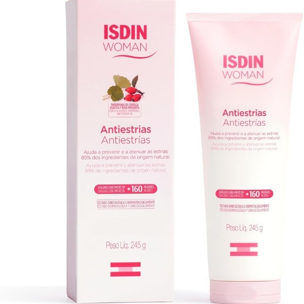 woman isdin creme antiestrias 245g 1
